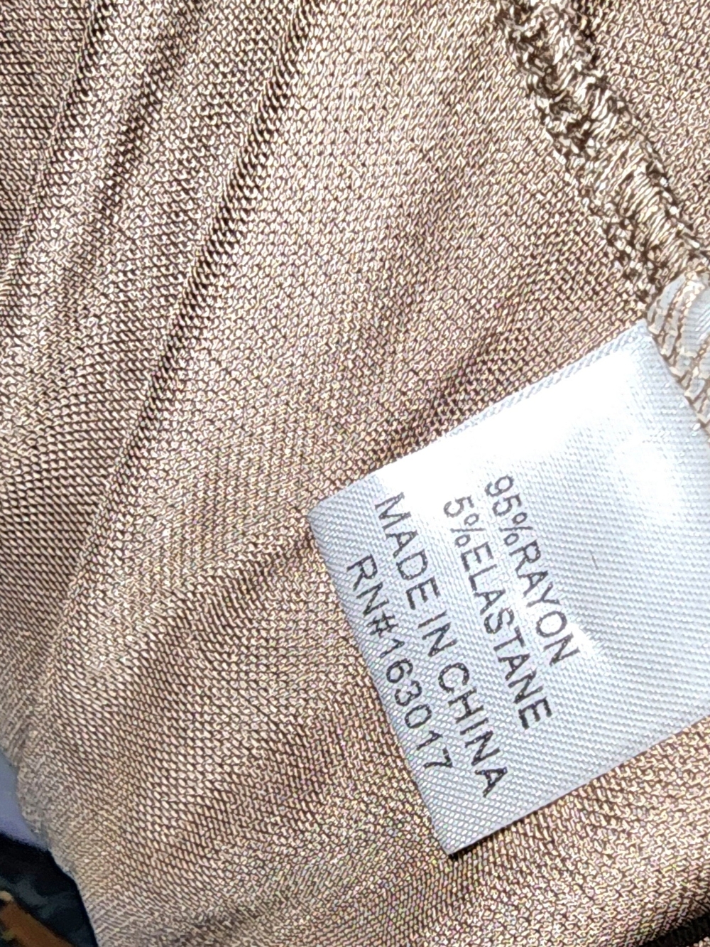 Princess Polly Taupe Long Sleeve V-Neck Bodycon Dress Sz 4 - Picture 6 of 8
